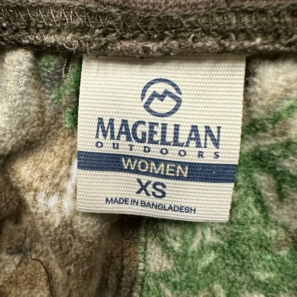 Magellan Lounge Pants Womens Size XS Realtree Edge Camo Fleece Soft Drawstring